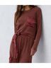 LA Made Brown Damon Pocket Tee in Cognac Size M - photo 2
