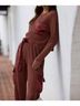 LA Made Brown Damon Pocket Tee in Cognac Size M - photo 3