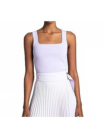 A.L.C. Victoria Knit Tank in Purple (view 2)