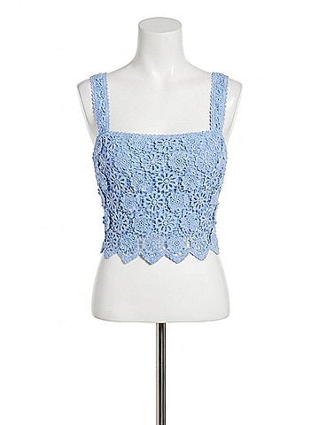 Astr Jonae Top in Blue (view 1)