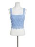 Astr Blue Jonae Top in Blue Size XS - photo 1