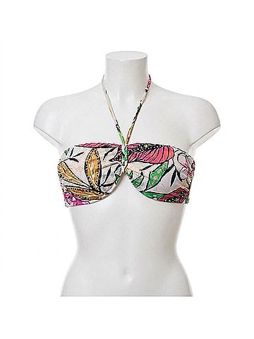 La Perla Women's Floral Underwire Halter Strap Bikini Top in Multi (view 1)