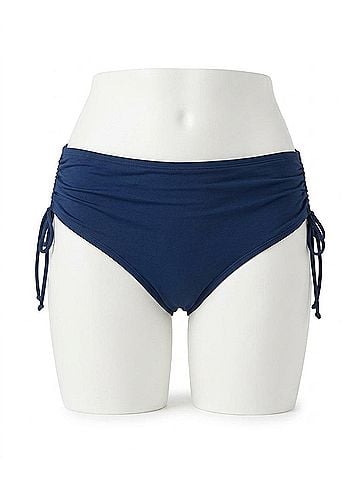 Beach House Women's Adjustable Tie Brief - Plus in Navy (view 1)