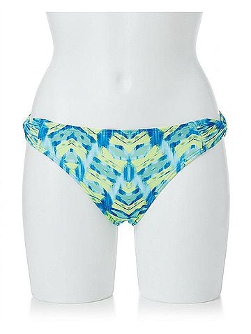 Coco Reef Side Sash Hipster Bikini Bottom in Cor Blue Amazon (view 1)