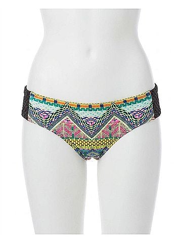 Hobie Macrame Hipster Bikini Bottom in Desert Daze (view 1)