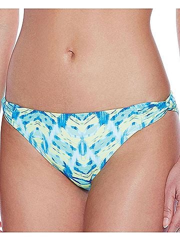Coco Reef Side Sash Hipster Bikini Bottom in Cor Blue Amazon (view 2)