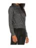 Astr Gray Arabella Open Back Sweater in Black / Silver Size XS - photo 4