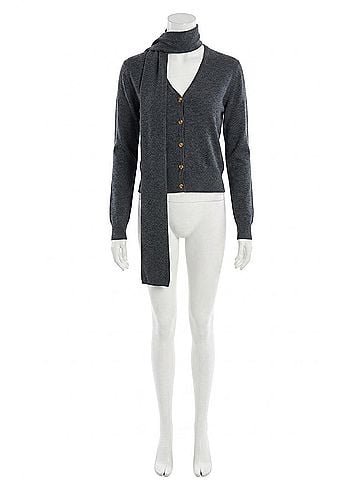 Astr Glynne Sweater in Charcoal (view 1)