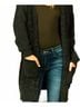 Active Basic Black Iris Chenille Cardigan in Black Size S - photo 3