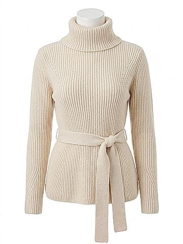 Zimmermann Illustration Peplum Sweater in Cream (view 1)