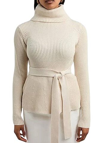 Zimmermann Illustration Peplum Sweater in Cream (view 2)