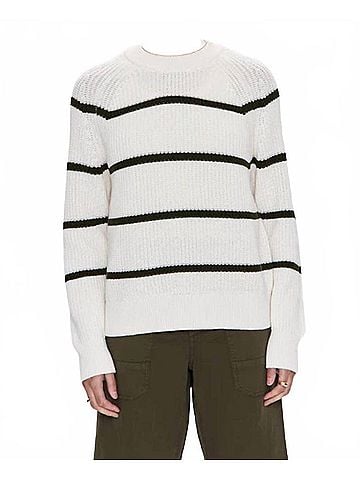 Pistola Edie Sweater in Olive Stripe (view 2)