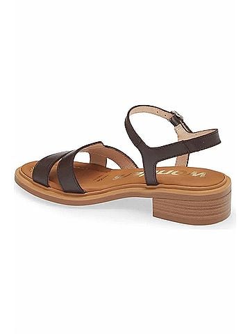 Wonders Women's Janet Ankle-Strap Sandal in Brown (view 2)