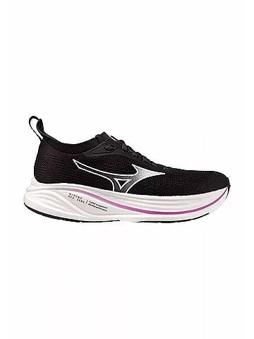Mizuno Women's Neo Zen 2 Running Shoes in Black Sand-White (view 1)