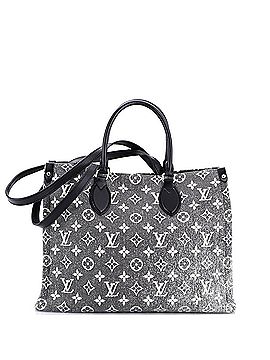 Louis Vuitton OnTheGo Tote Monogram Jacquard Denim MM (view 1)