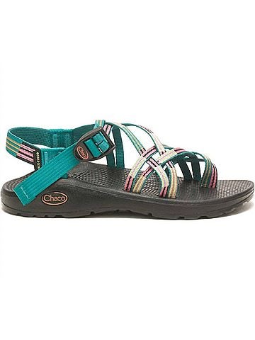 Chaco Women's Z/Cloud X2 Sandals in Line Hang Teal (view 1)