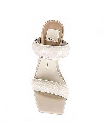 Dolce Vita Women's Pascoe Heels in Ivory Embossed (view 2)