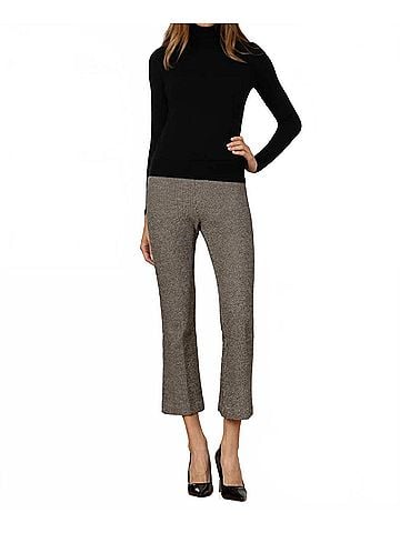 Avenue Montaigne Leo Cropped Flare Pants in Prestige Pattern (view 2)