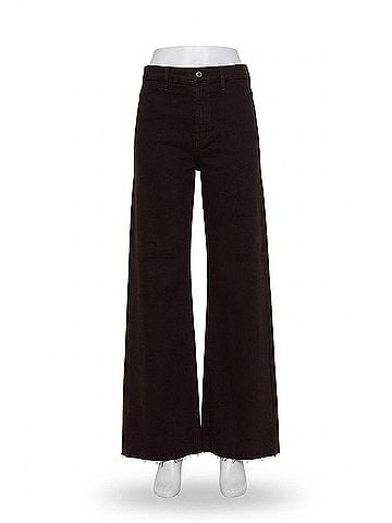 Pistola Penny High Rise Wide Leg Jean in Mocha (view 1)