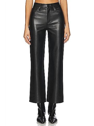 Pistola Ally High Rise Ankle Boot Pants in Onyx (view 2)
