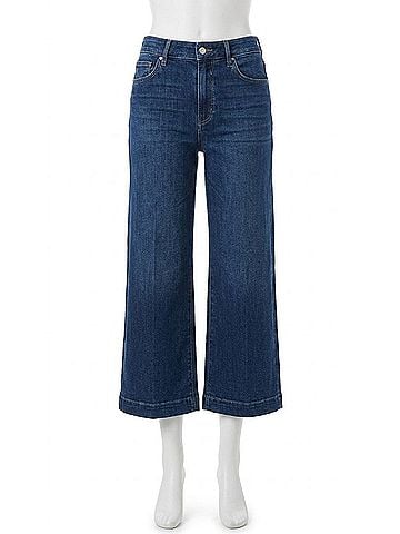 Paige Anessa Ankle Wide Leg Jeans in Sancere (view 1)