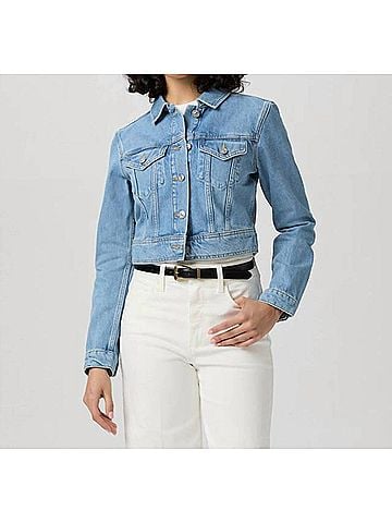 Paige Chantal Denim Jacket in Nalani (view 2)
