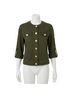 L'Agence Green Anouk Denim Jacket in Picholine Size L - photo 1