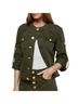 L'Agence Green Anouk Denim Jacket in Picholine Size L - photo 2