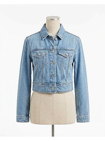 Paige Chantal Denim Jacket in Nalani (view 1)