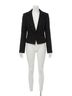 Drew Black Agatha Tweed Jacket in Black Size S - photo 1