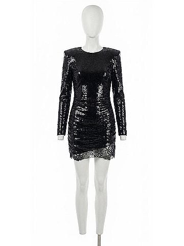 L'Agence Women's Alba Dress in Black (view 1)
