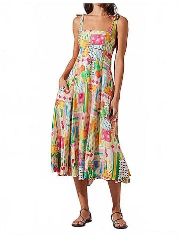 Astr Shiann Dress in Multi (view 2)