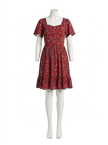 Downeast Serena Midi Dress in Karanda Floral (view 1)