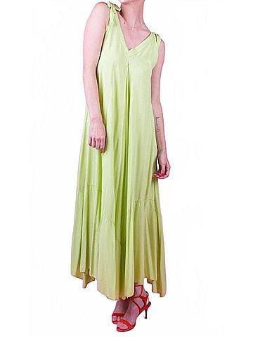 GiGi Moda Da Amico Maxi Dress in Lime (view 2)