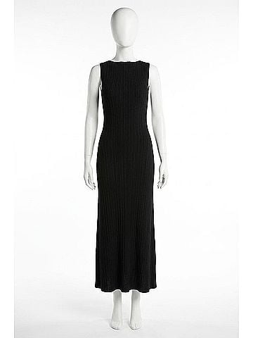 Elan Ellen Maxi Dress in Black (view 1)