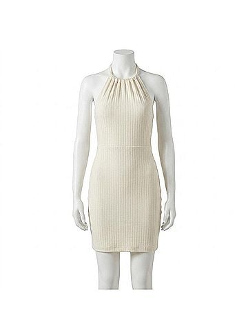 Astr Del Mar Mini Dress in Off White (view 1)