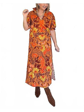 Adrienne Blakely Maxi Dress in Sienna Meadows (view 2)