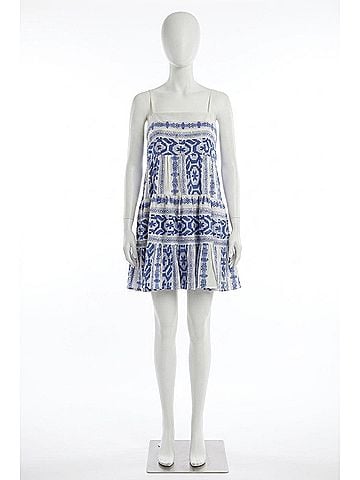 Elan Naxos Cami Mini Dress in Blue (view 1)