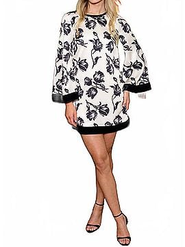 Elizabeth James The Label Juliette Dress in Snow Tulip (view 2)