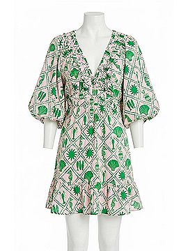 Show Me Your Mumu Hadley Mini Dress in Coastal Collage (view 1)