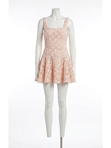 Astr Fable 3d Floral Mini Dress in Blush (view 1)