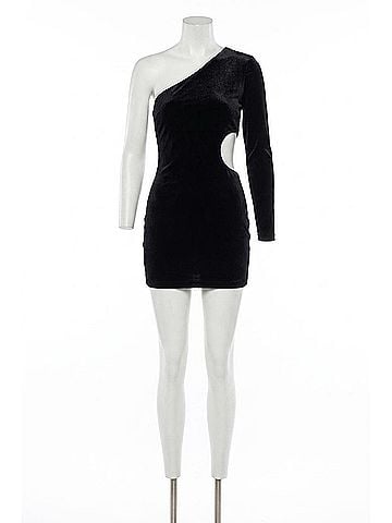 Crescent After Dark Dress in Black (view 1)