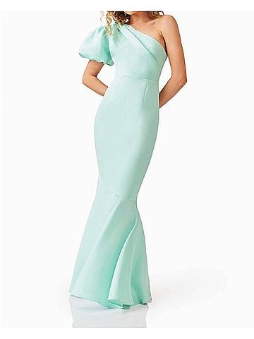 Elliatt Blake One Shoulder Dress in Beachglass (view 2)