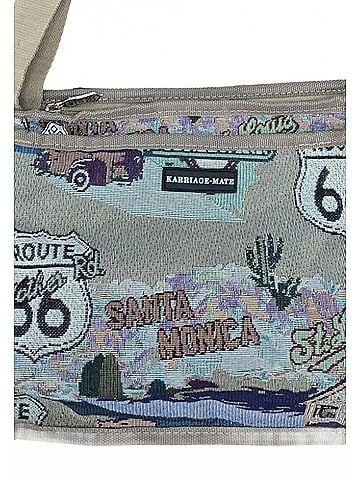 Route 66 Women's Canvas Crossbody Bag in Beige (view 2)