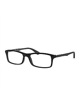 Ray-Ban Unisex Rectangle Eyeglasses in Matte Black (view 1)