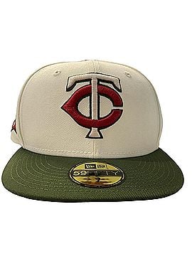 New Era Unisex - Twins Winter Woods Custom Hat Size 7 1/8 in Beige (view 1)