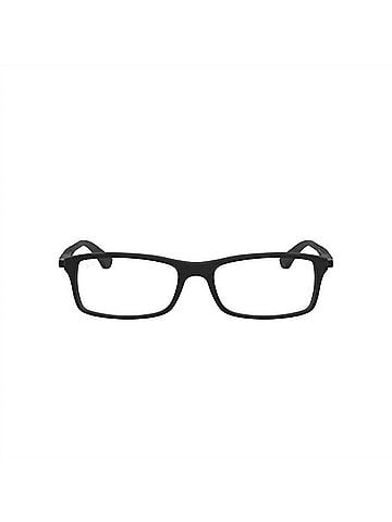 Ray-Ban Unisex Rectangle Eyeglasses in Matte Black (view 2)