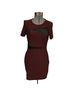 Express Purple Black Cocktail Dress Size 6 - photo 1