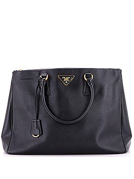 Prada Double Zip Lux Tote Saffiano Leather Large (view 1)