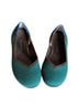 ROTHY'S Green Black Flats Size 7 1/2 - photo 1